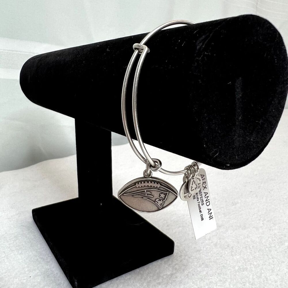 Alex and Ani New England Patriots Charm Bracelet